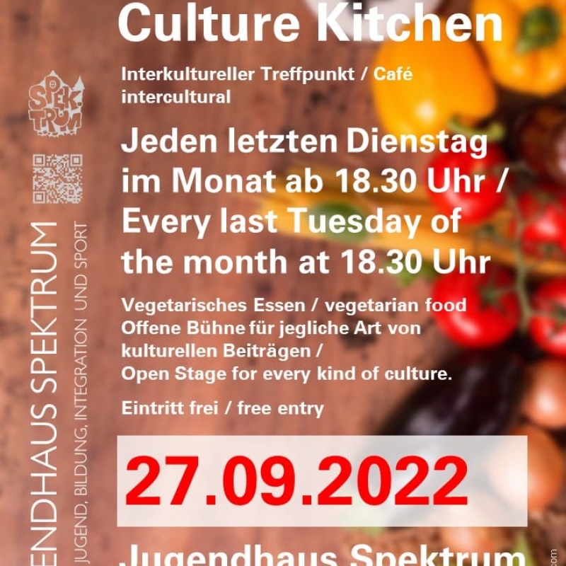Plakat Kultur-Küche 27.09.22